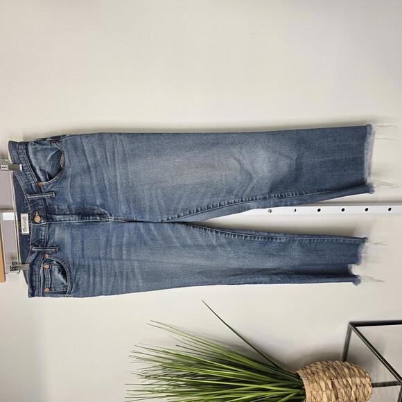 Madewell Denim - Madewell Flea Market Flare Denim Jeans with Raw Hem 32